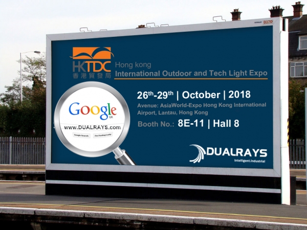DUALRAYS invite you to visit HK International Outdoor and Tech Light Expo